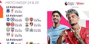 Jadwal Link Live Streaming Liga Inggris 2024/25 di Vidio pada Matchweek ke 25 Pekan Ini