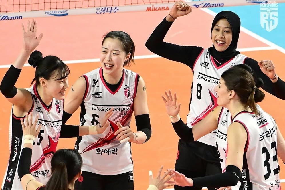 Jadwal Siaran Langsung Daejeon Red Sparks vs Gwangju AI Pepper di TVRI, 19 Februari 2025