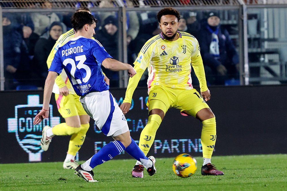 Hasil Como vs Juventus: Skor 1-2