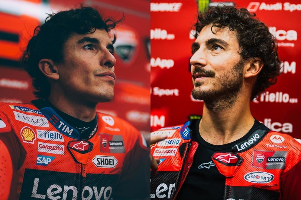 Pecco Bagnaia Happy Setim Bareng Marc Marquez: Luar Biasa, Pertama Kali Punya Tandem yang Opininya Mirip!