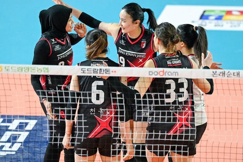 Hasil Korean V League 2024/2025: Minus Megawati, Tim Lapis Kedua Red Sparks Sukses Comeback Lawan Pink Spiders Hasil Korean V League 2024/2025: Minus Megawati, Tim Lapis Kedua Red Sparks Sukses Comeback Lawan Pink Spiders