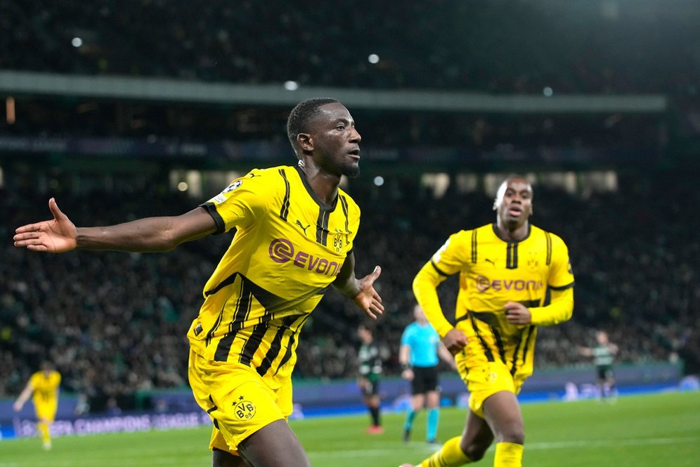 Serhou Guirassy Bawa Dortmund Hajar Sporting CP, Jadi Top Skor Sementara Liga Champions, Samai Rekor Lewandowski dan Haaland