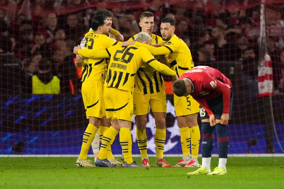 Hasil Liga Champions: Borussia Dortmund Comeback Dramatis atas Lille, Lolos ke 8 Besar Hasil Liga Champions: Borussia Dortmund Comeback Dramatis atas Lille, Lolos ke 8 Besar