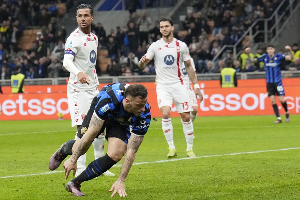 Hasil Inter Milan vs Monza: Skor 3-2 Hasil Inter Milan vs Monza: Skor 3-2