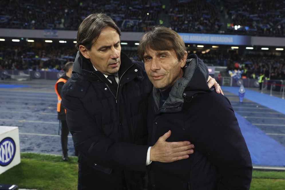 Conte dan Inzaghi Kartu Merah, Scudetto Ditentukan Tanpa Mereka