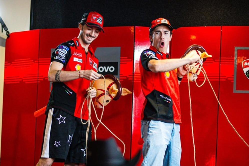 Pecco Bagnaia Kaget Ternyata Setim Bareng Marc Marquez Justru Asyik, Bisa Belajar dan Akrab di Luar Trek