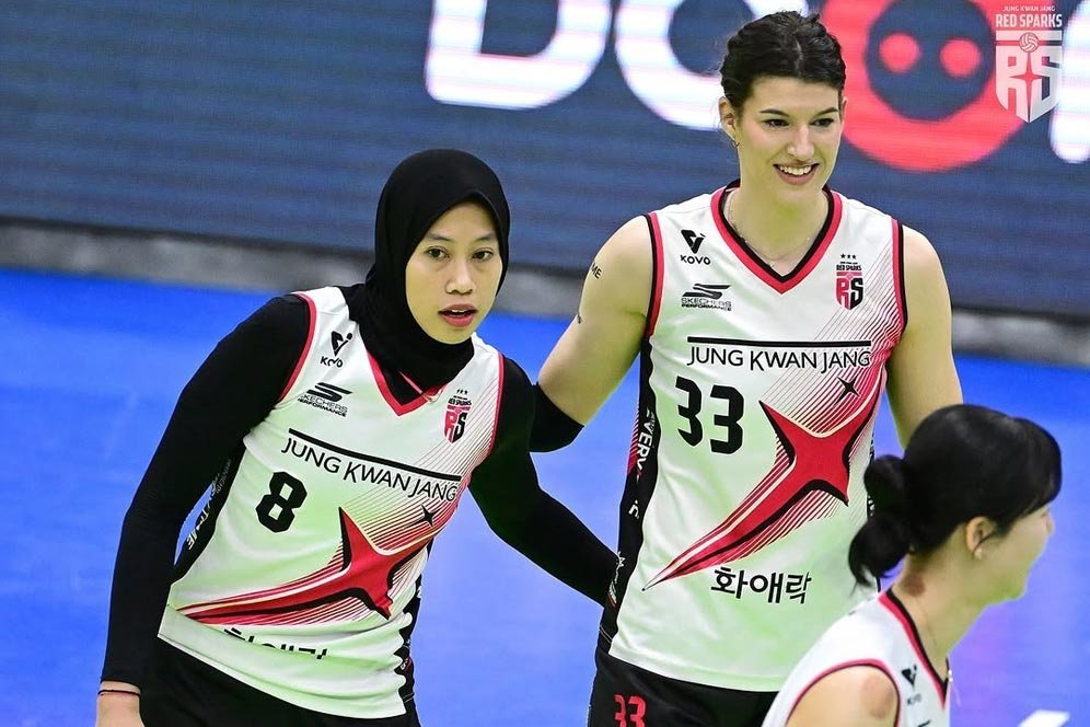 Hasil Playoff Korean V League 2024/2025: Main di Kandang Sendiri, Gantian Red Sparks yang Dibabat Hyundai Hillstate
