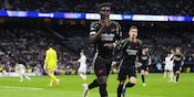 Kericuhan Real Madrid vs Arsenal: Dani Carvajal Coba Cekik Leher Bukayo Saka