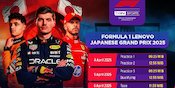 Jadwal Live Streaming Formula 1 Japanese Grand Prix 2025 di Vidio
