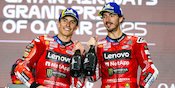 Ducati Sebut Kesuksesan Marc Marquez di MotoGP 2025 Tak Lepas dari Kerja Keras Pecco Bagnaia