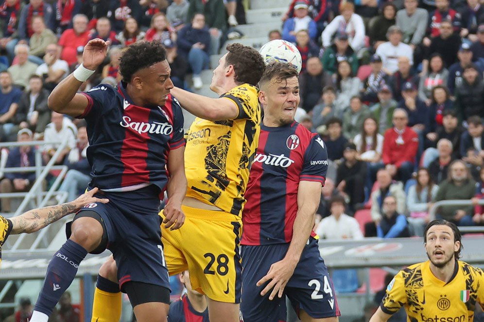 Hasil Bologna vs Inter Milan: Skor 1-0