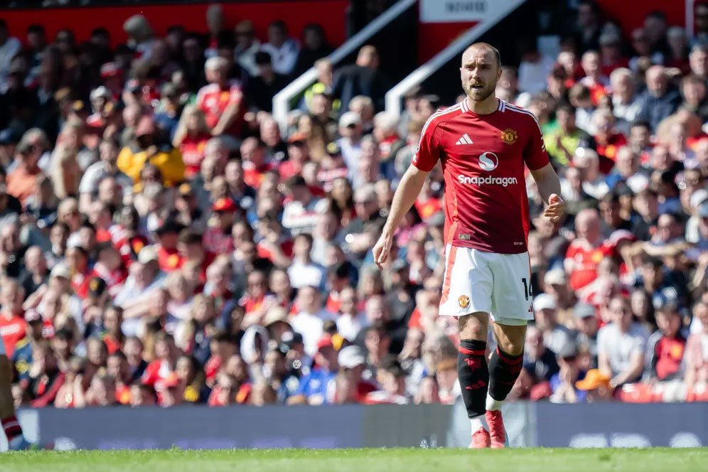 Pamit dari Old Trafford, Eriksen Akui Man United Beruntung Tidak Terdegradasi