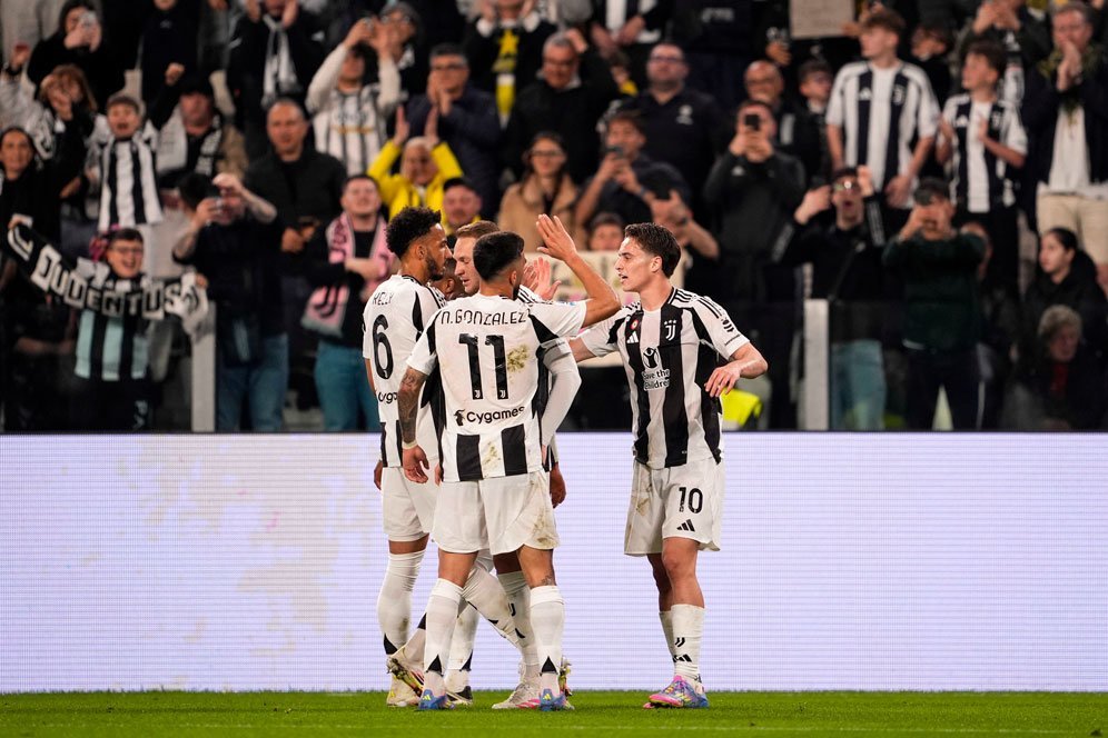 Hasil Juventus vs Lecce: Skor 2-1