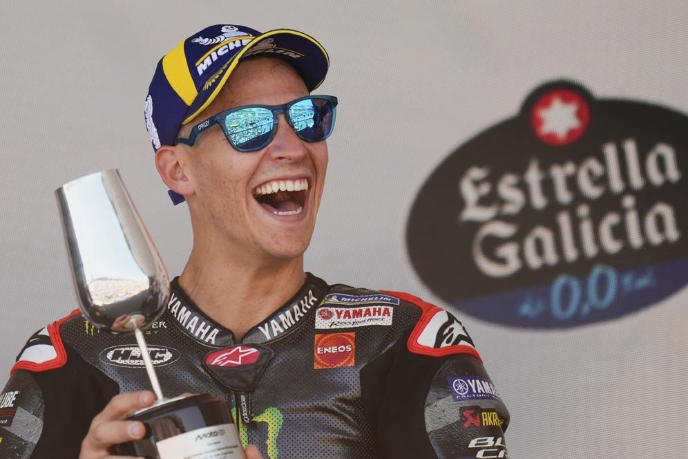 Fabio Quartararo Imbau Yamaha Jangan Besar Kepala Usai Podium di MotoGP Spanyol