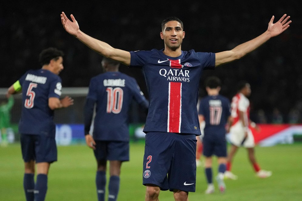 PSG vs Inter: Hakimi Bicara Soal Dumfries dan Reuni dengan Lautaro Martinez PSG vs Inter: Hakimi Bicara Soal Dumfries dan Reuni dengan Lautaro Martinez