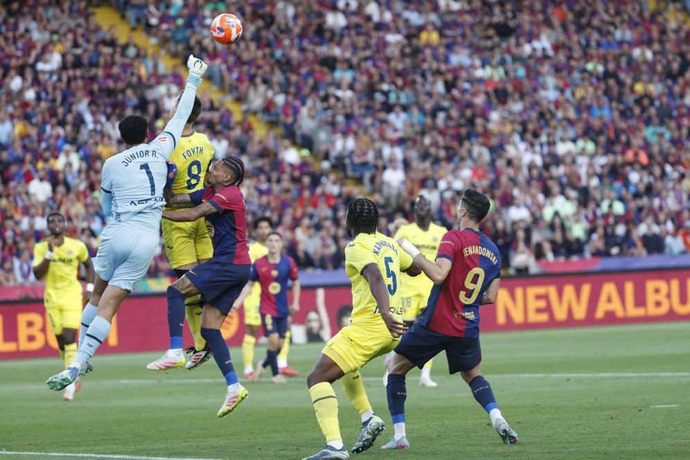 Hasil Barcelona vs Villarreal: Skor 2-3