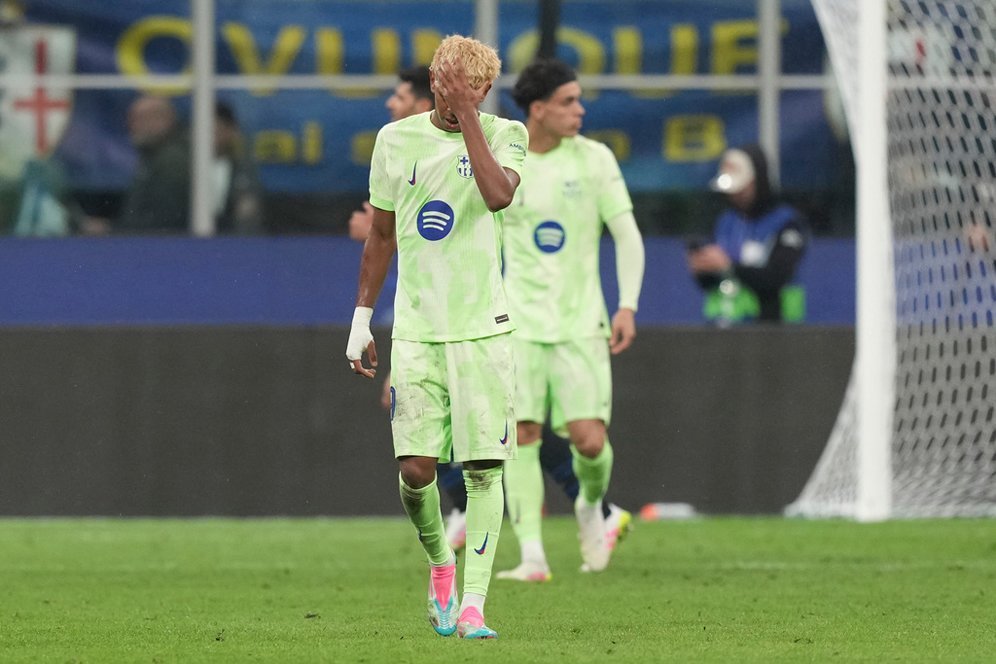 Rapor Pemain Barcelona Saat Dikalahkan Inter Milan: Sudah Main Bagus, tapi Berujung Patah Hati