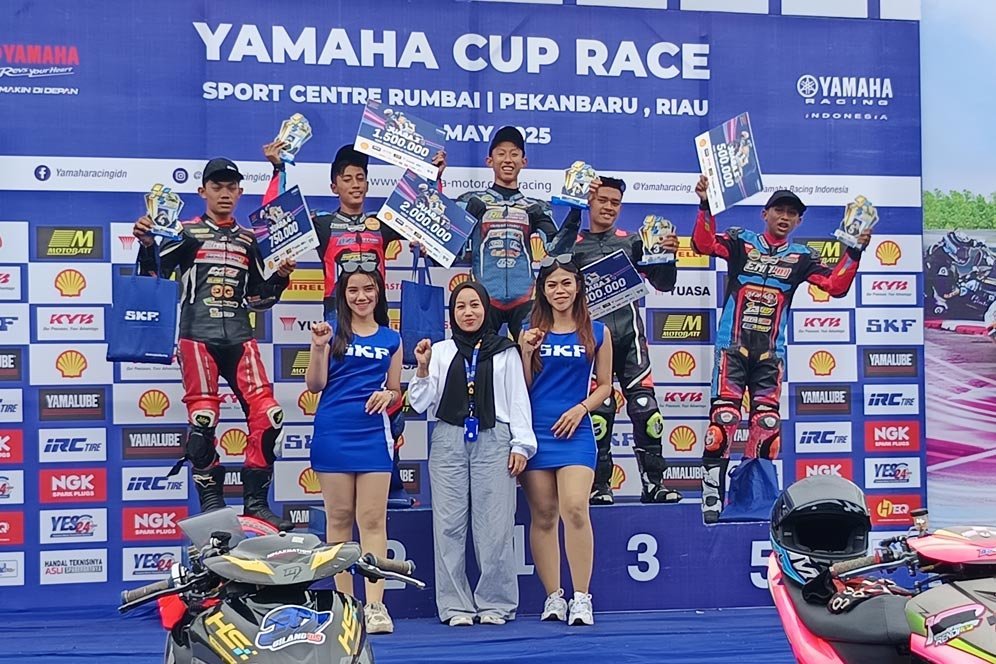 Seri Riau Diikuti Total 576 Starter, Yamaha Cup Race Diharapkan Jadi Tangga Pembalap Indonesia ke Kancah Dunia Seri Riau Diikuti Total 576 Starter, Yamaha Cup Race Diharapkan Jadi Tangga Pembalap Indonesia ke Kancah Dunia