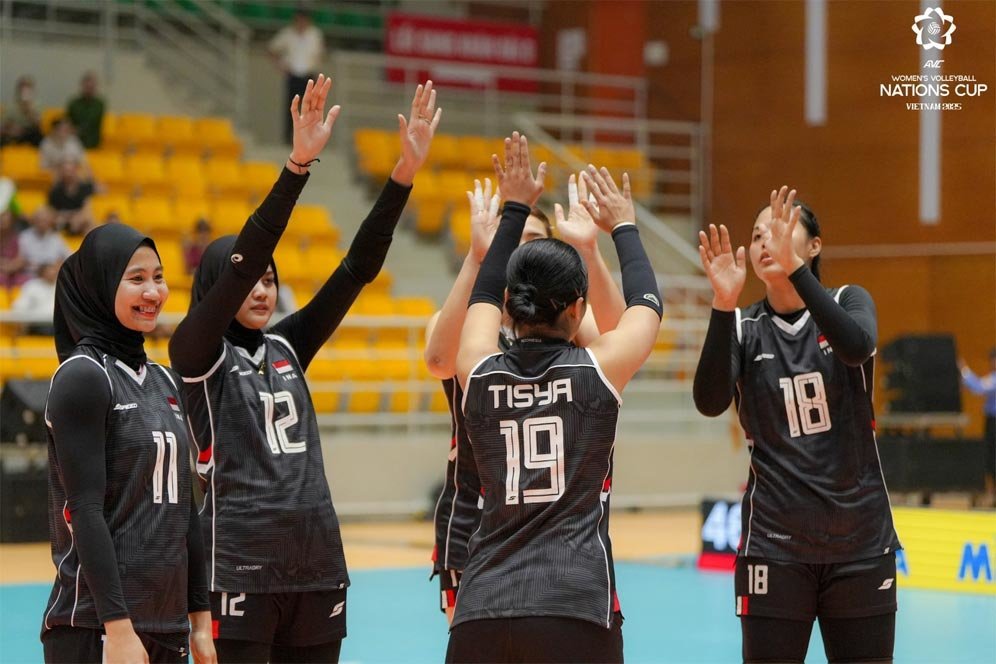 Hasil AVC Nations Cup 2025 Putri: Ditundukkan Kazakhstan, Indonesia Telan 3 Kekalahan Beruntun