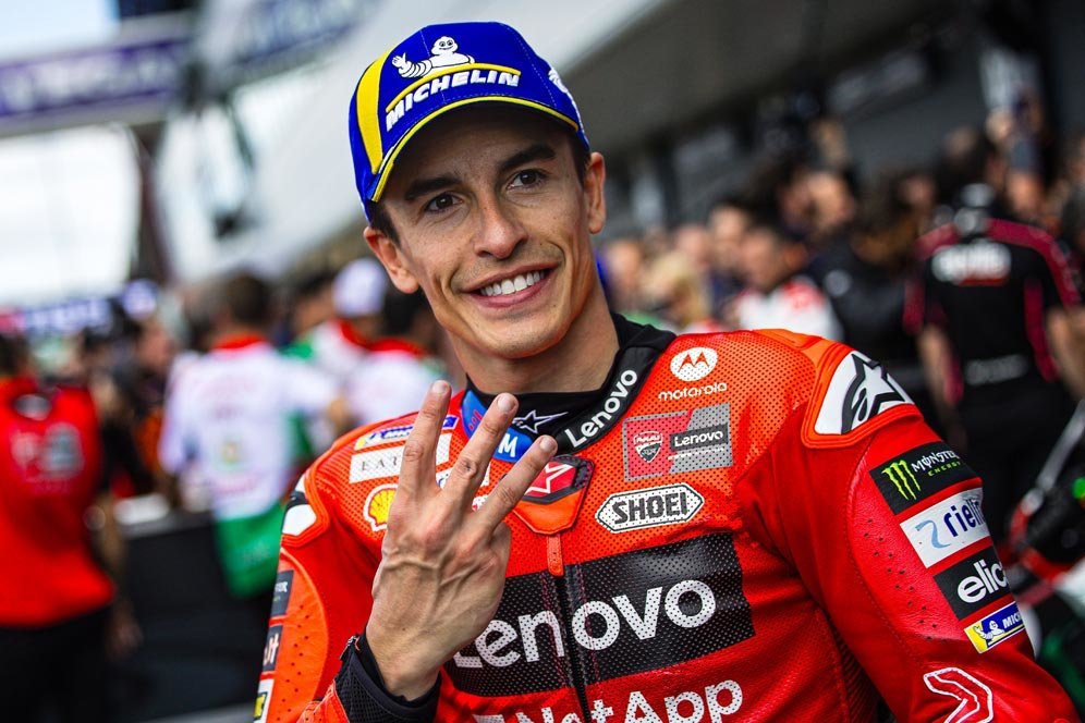 Video Selebrasi 'Aura Farming' Marc Marquez Usai Menangi MotoGP Jerman 2025 Video Selebrasi 'Aura Farming' Marc Marquez Usai Menangi MotoGP Jerman 2025
