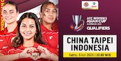Siaran Langsung China Taipei vs Indonesia, Dukung Garuda Pertiwi di AFC Women's Asian Cup 2026 Qualifiers di Vidio