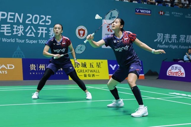 Daftar Pebulu Tangkis Indonesia di China Open 2025