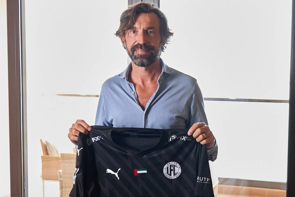 Usai Latih Juventus dan Sampdoria, Andrea Pirlo Kini Resmi Latih Klub Asal Dubai Usai Latih Juventus dan Sampdoria, Andrea Pirlo Kini Resmi Latih Klub Asal Dubai