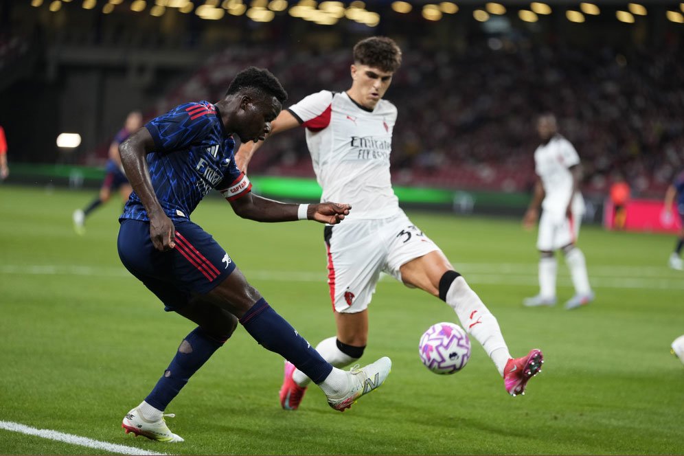 Babak Pertama Lawan Arsenal, Bekal Positif AC Milan untuk Musim Anyar