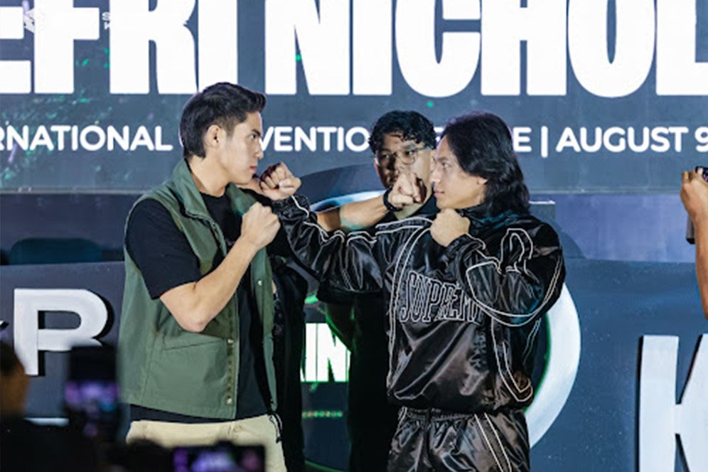Superstar Knockout Vol. 3 Siap Digelar: Duel Sengit 8 Pertarungan, Hadirkan Rematch El Rumi vs Jefri Nichol Eksklusif Hanya di Vidio! Superstar Knockout Vol. 3 Siap Digelar: Duel Sengit 8 Pertarungan, Hadirkan Rematch El Rumi vs Jefri Nichol Eksklusif Hanya di Vidio!