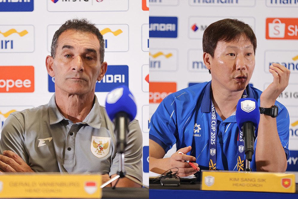 Adu Gengsi Pelatih di Final AFF U-23: Siapa Lebih Unggul, Kim Sang-sik atau Vanenburg?