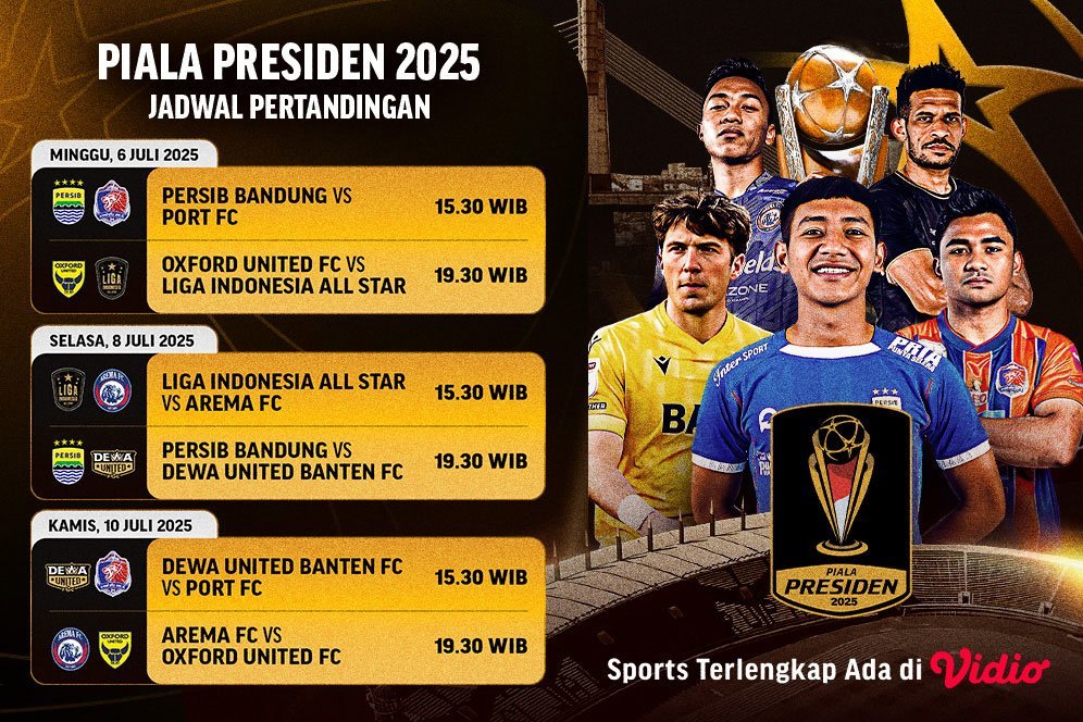 Liga Indonesia All Star Usung Semangat Persatuan di Piala Presiden 2025