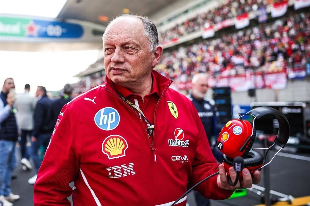 Ferrari Resmi Perpanjang Kontrak Fred Vasseur di Formula 1, Akhiri Gosip Saling Lirik dengan Christian Horner Ferrari Resmi Perpanjang Kontrak Fred Vasseur di Formula 1, Akhiri Gosip Saling Lirik dengan Christian Horner