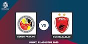 BRI Super League Sore Ini: Bongkar Kekuatan Semen Padang vs PSM Makassar, Perang Kreator Asing di Lini Tengah!