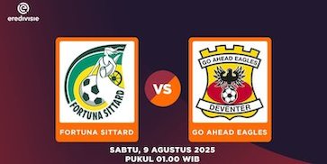 Jadwal Fortuna Sittard vs Go Ahead Eagles di Vidio: Justin Hubner Bisa Main? Jadwal Fortuna Sittard vs Go Ahead Eagles di Vidio: Justin Hubner Bisa Main?
