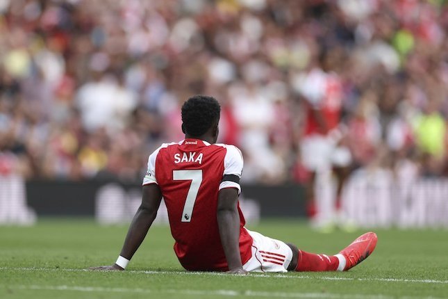 Saka dan Odegaard Tumbang
