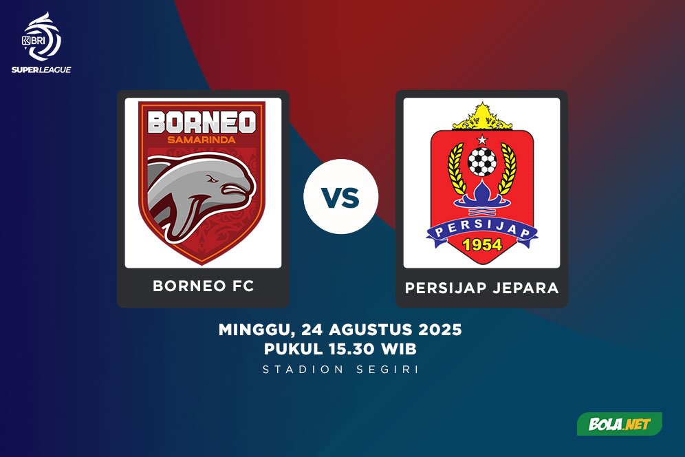 Prediksi BRI Super League: Borneo FC vs Persijap Jepara 24 Agustus 2025