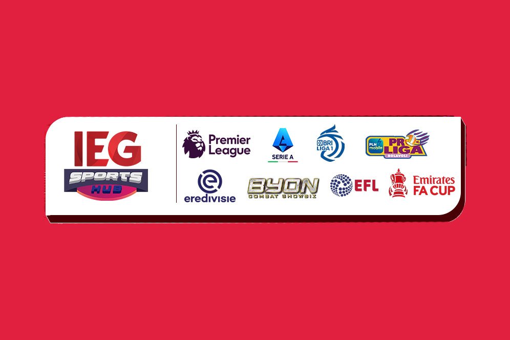 Mau Nonton Bersama BRI Super League 2025/2026 Secara Legal? IEG Sports HUB Buka Pendaftaran Mitra Resmi Mau Nonton Bersama BRI Super League 2025/2026 Secara Legal? IEG Sports HUB Buka Pendaftaran Mitra Resmi