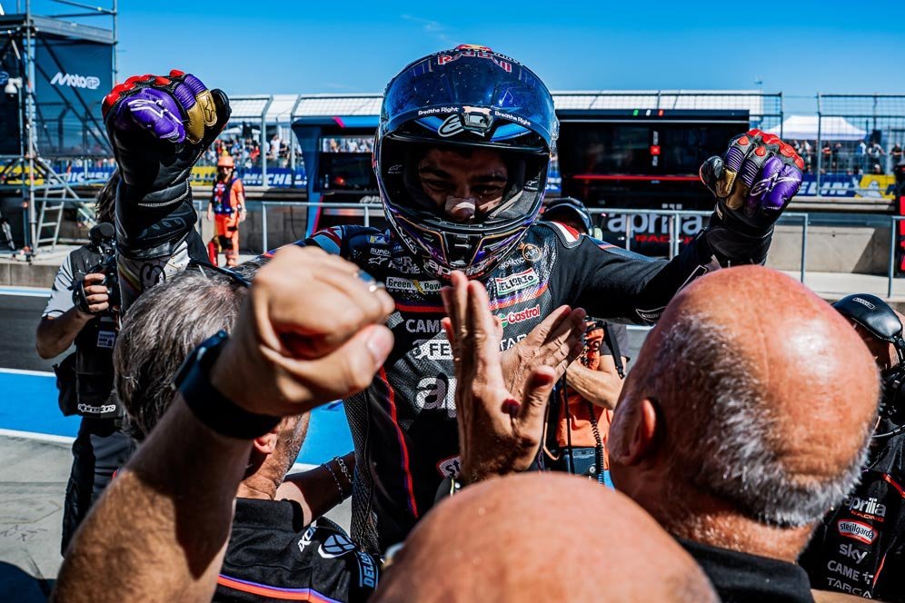 Bukti Jorge Martin Makin Klop dengan Aprilia, Hampir Podium Usai Start Ke-16 di MotoGP Hungaria Bukti Jorge Martin Makin Klop dengan Aprilia, Hampir Podium Usai Start Ke-16 di MotoGP Hungaria
