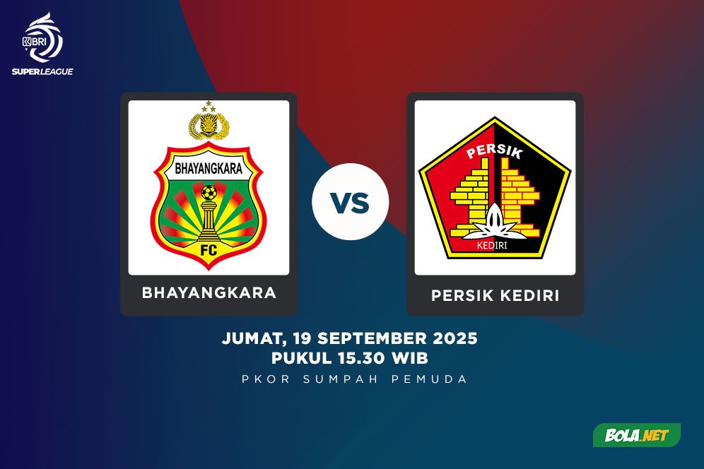 Hasil Bhayangkara FC vs Persik Kediri: Eks Bomber Timnas Indonesia Cetak Gol, The Guardian Raih Poin Penuh