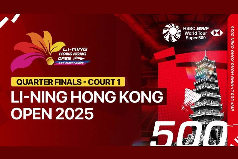 Jadwal Siaran Langsung Babak Perempat Final Hong Kong Open 2025 di Vidio Hari Ini, 12 September 2025 Jadwal Siaran Langsung Babak Perempat Final Hong Kong Open 2025 di Vidio Hari Ini, 12 September 2025