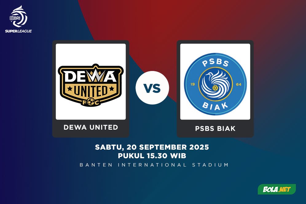 Prediksi BRI Super League: Dewa United vs PSBS Biak 20 September 2025 Prediksi BRI Super League: Dewa United vs PSBS Biak 20 September 2025