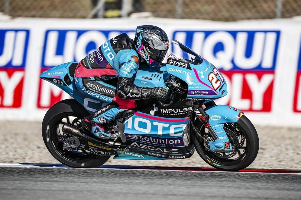 Hasil Latihan Moto2 Valencia 2025: Diogo Moreira Gagal Lolos ke Q2, Daniel Holgado Terdepan