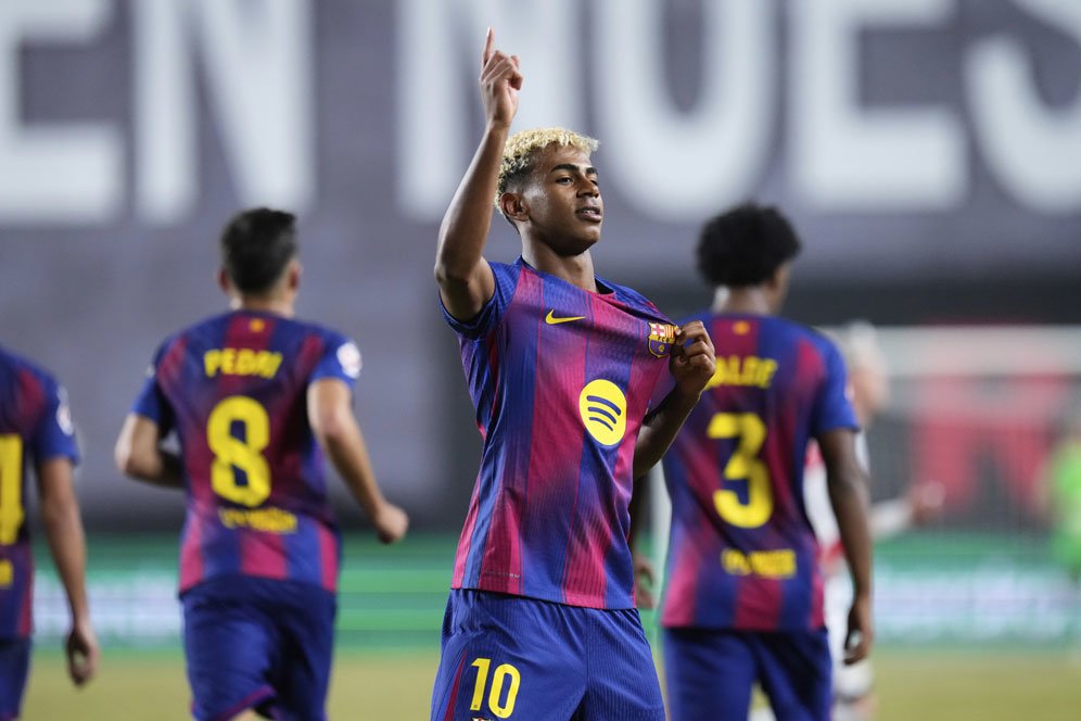 Hansi Flick Murka, Barcelona Kehilangan Lamine Yamal Usai Cedera di Timnas Spanyol Hansi Flick Murka, Barcelona Kehilangan Lamine Yamal Usai Cedera di Timnas Spanyol