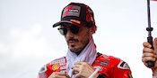 Apes Gara-Gara Ban Bocor di MotoGP Malaysia 2025, Pecco Bagnaia: Yah, Namanya Juga Balapan
