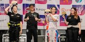 Terpaksa Lewatkan Sesi Latihan, Diva Zahra Justru Juarai Kelas Putri Kejurnas Sprint Rally 2025 Semarang