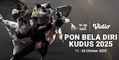 Saksikan dan Nonton PON Bela Diri 2025 Kudus, Tayang di Vidio Saksikan dan Nonton PON Bela Diri 2025 Kudus, Tayang di Vidio