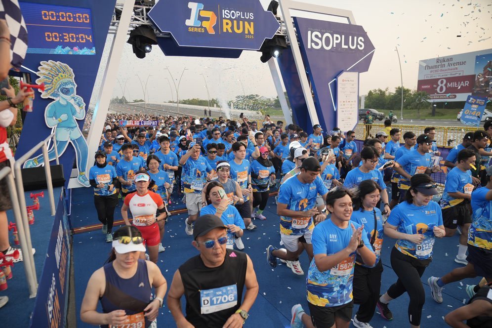 Diikuti 6000 Pelari, ISOPLUS RUN Rayakan Hidup Sehat dan Aktif di Pantai Indah Kapuk Diikuti 6000 Pelari, ISOPLUS RUN Rayakan Hidup Sehat dan Aktif di Pantai Indah Kapuk
