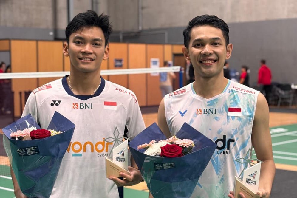 Kalah di Tangan Ganda Korea Selatan, Fajar/Fikri Legawa Jadi Runner up French Open 2025