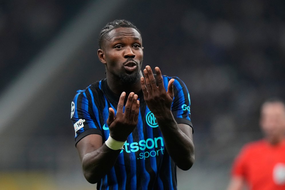Marcus Thuram Cedera Hamstring, Inter Milan Kehilangan Bomber Andal Beberapa Pekan Marcus Thuram Cedera Hamstring, Inter Milan Kehilangan Bomber Andal Beberapa Pekan