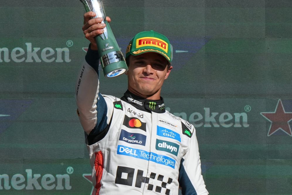Lando Norris Menang Dominan di Formula 1 GP Meksiko 2025, Kalahkan Charles Leclerc